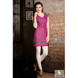 Pink casual kurti