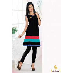 Black casual kurti