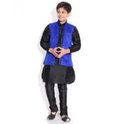 Blue-black kurti