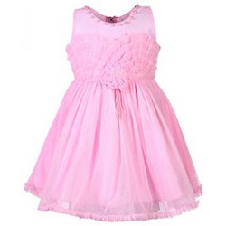 Babyhug-pink frock