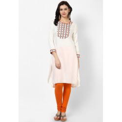 Global desi-White kurti