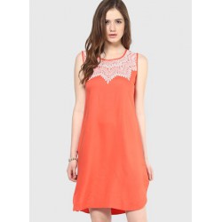 Global desi-orange kurti