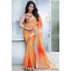 apricot-orange-silk